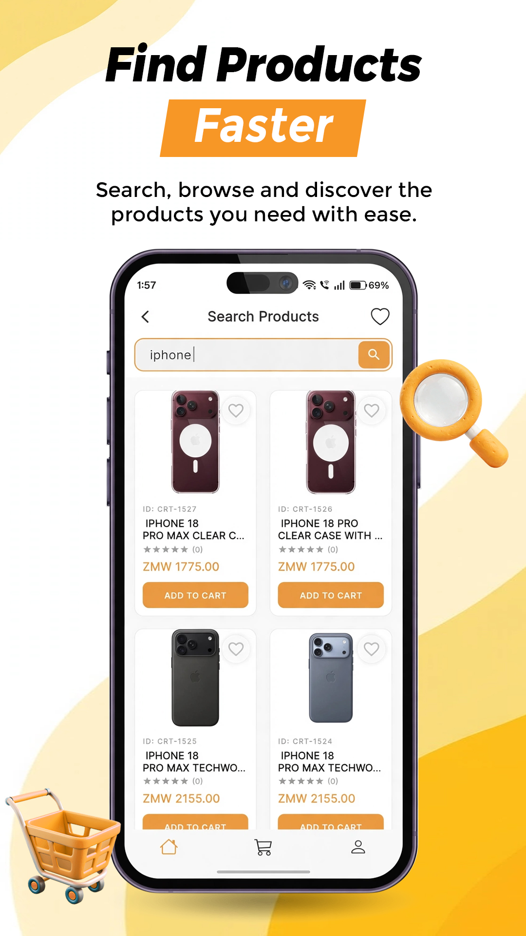 Cartrite app screenshot - product details